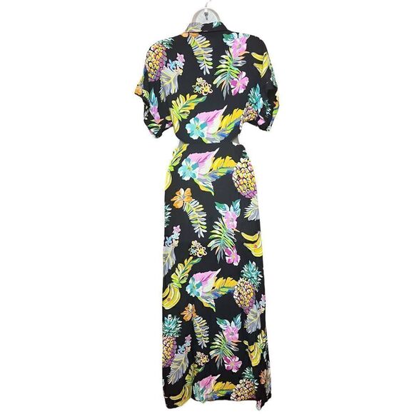 Le Superbe Mai Tai Might I Dress in Black Tropi Cali NWT Size 2 - Picture 5 of 8